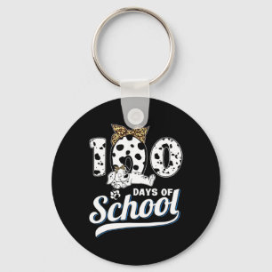 100 dagars skoldag Dalmatien Hund Boys Girls 100 D Nyckelring