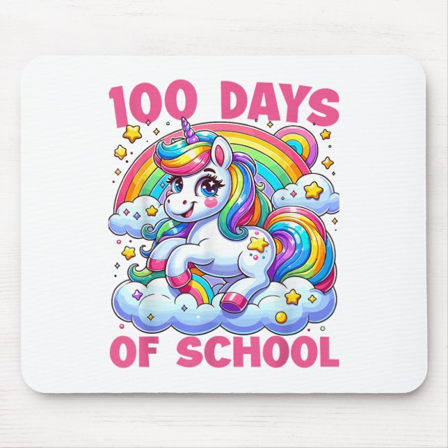 100 dagars skoldag för flickbarnlärare 100 musmatta (Framsidan)