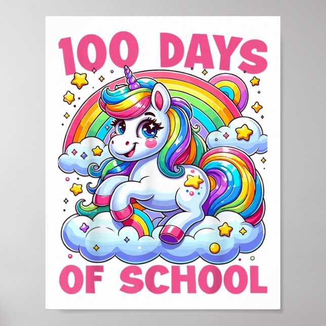 100 dagars skoldag för flickbarnlärare 100 poster (Framsidan)