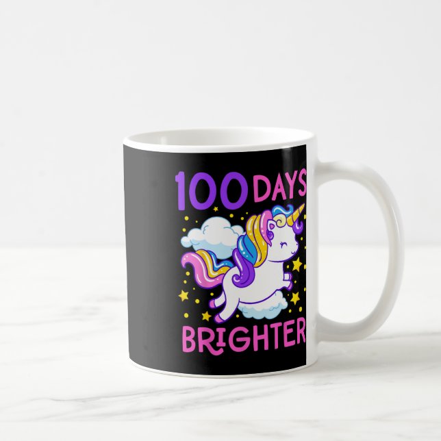 100 dagars skolenndag Brighter Kindergart Kaffemugg (Höger)