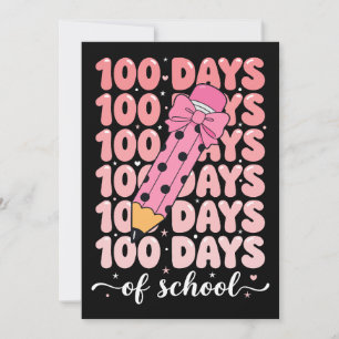 100 dagars skolfirande inbjudningar