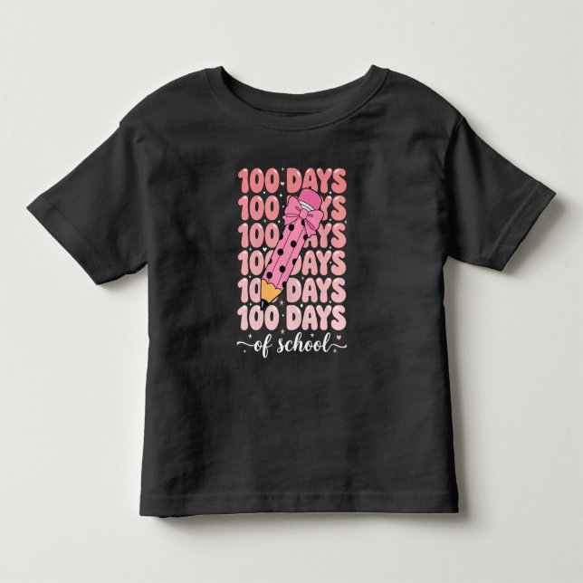 100 dagars skolfirande t shirt (Framsida)