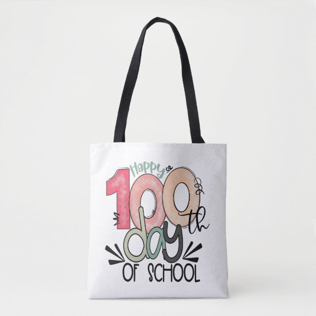 100 dagars skolfirande  tygkasse (Framsida)