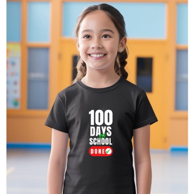 100 dagars skolflicka Kids' T Shirt (Skapare uppladdad)