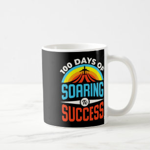 100 dagars skolflygning med lyckad start kaffemugg