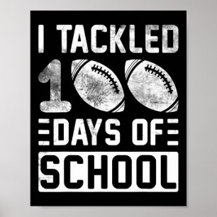 100 dagars skolfotbojor 100 dagar poster