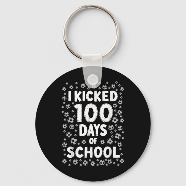 100 dagars skolfotingar 100 dagar nyckelring (Framsida)