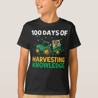 100 dagars skolgång - 100 dagars lantbruk t shirt