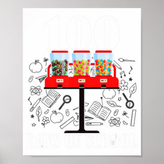 100 dagars skolgång i Maskin 100 dagars skolgång Poster