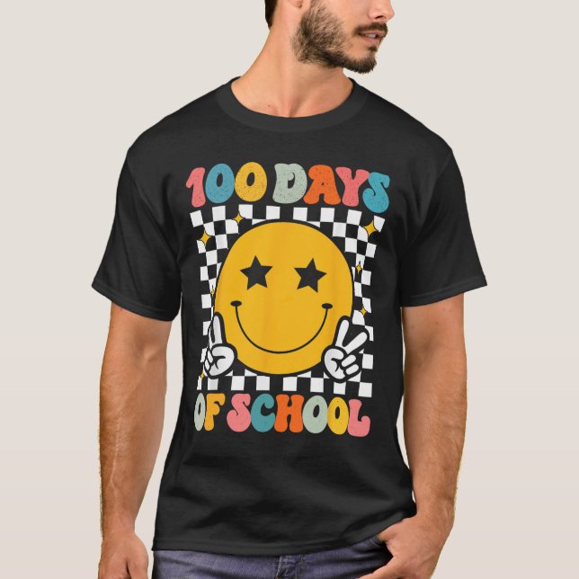 100 dagars skolgång i sjömil Ansikte T Shirt (Framsida)
