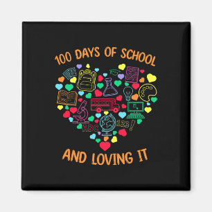 100 dagars skolgång och hjärtgång med Teachi Magnet
