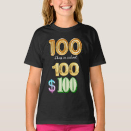 100 dagars skolgång t shirt