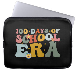 100 dagars skolgodis funky lärare barn laptop fodral