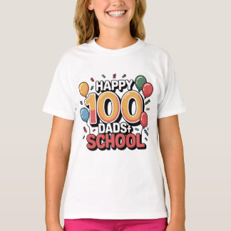 100-dagars skoljubileum T-shirt