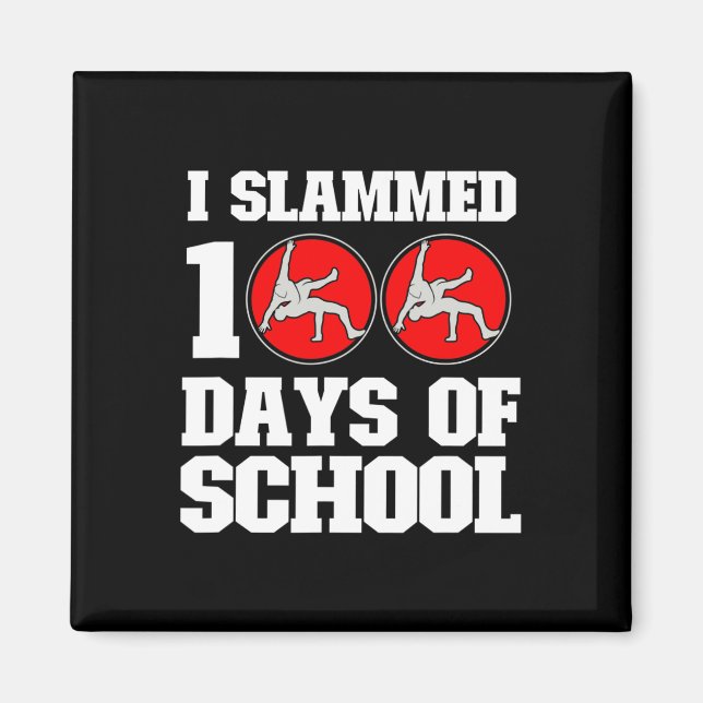 100 dagars skolläge 100 dagar B Magnet (Framsidan)