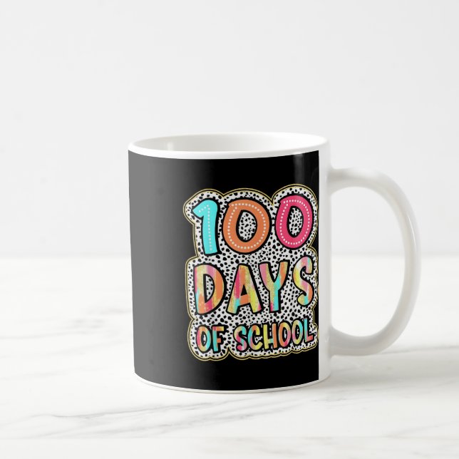 100 dagars skollärarbarn 100 dagars kaffemugg (Höger)