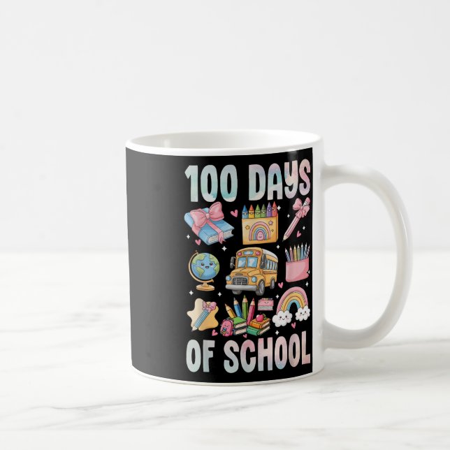 100 dagars skollärarbarn 100 dagars kaffemugg (Höger)