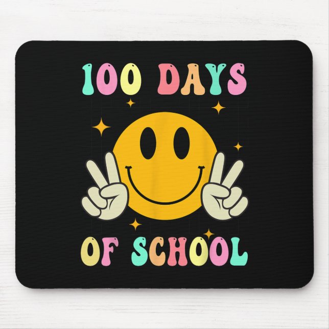 100 dagars skollärarbarn 100 skoldagar musmatta (Framsidan)