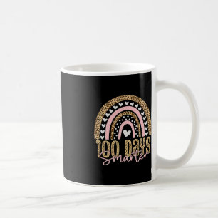 100 dagars skollärardag 100 dagar Regnbåge Leopa Kaffemugg