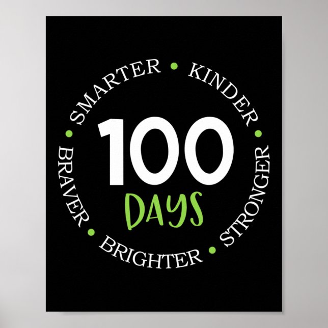 100 dagars skollärarlag, barntillväxtminnen poster (Framsidan)