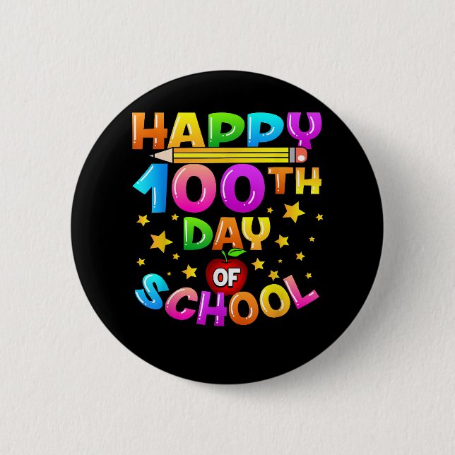 100 dagars skollärartid 100 skoldag knapp (Framsida)