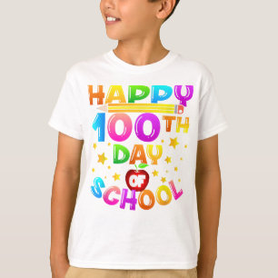100 dagars skollärartid 100 skoldag t shirt
