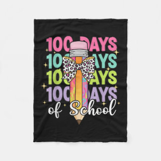 100 dagars skollärartid 100 skoldagar fleecefilt
