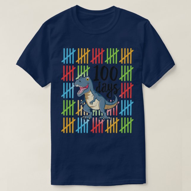 100 dagars skollärartid som räknar kostym t shirt (Design framsida)