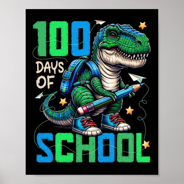 100 dagars skollegium 100 dagar smartare 100 dagar poster (Framsidan)