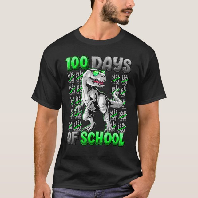 100 dagars skollegium 100 dagar smartare 100 dagar t shirt (Framsida)