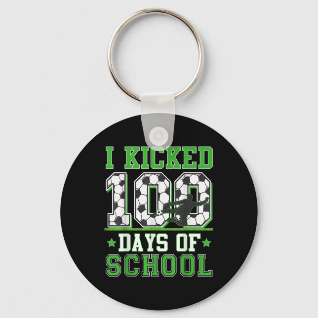 100 dagars skolmatare 100 dagars dagar nyckelring (Framsida)