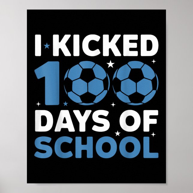 100 dagars skolmatare 100 dagars dagar poster (Framsidan)