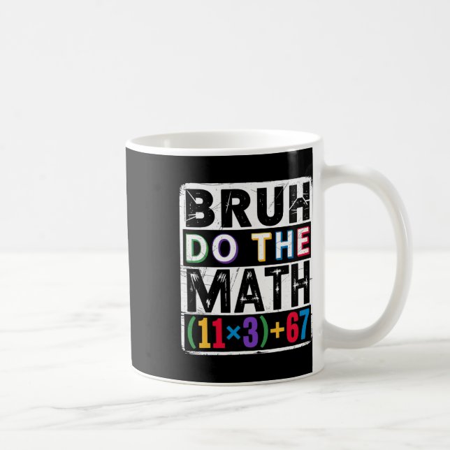 100 dagars skolmatematik ekvation Bruh Gör Matten  Kaffemugg (Höger)