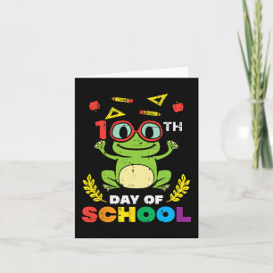 100 dagars skolmatsdag Smartare lärare Kids G Kort