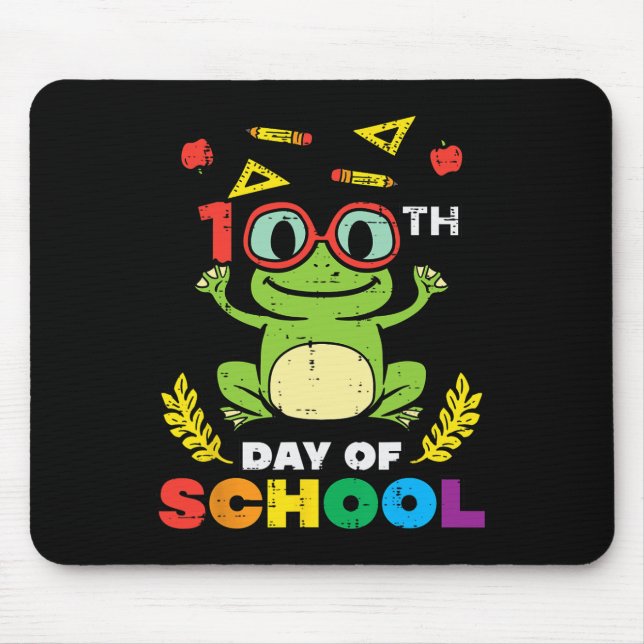 100 dagars skolmatsdag Smartare lärare Kids G Musmatta (Framsidan)