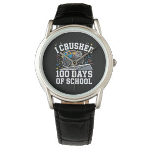 100 dagars skolmonstertruck 100:e skoldagen armbandsur