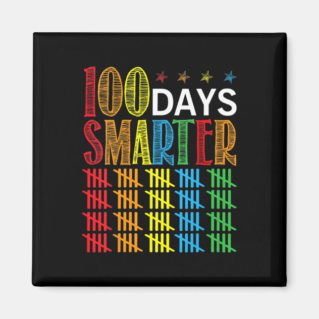 100 dagars skolpoäng - 100 dagar smartare magnet (Framsidan)