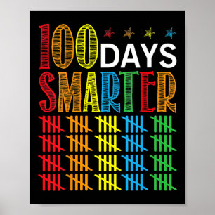 100 dagars skolpoäng - 100 dagar smartare poster