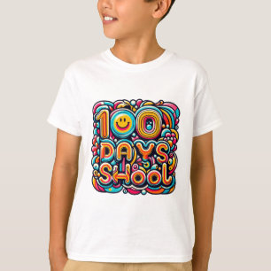 100 dagars skolresa - handritad Firande T Shirt