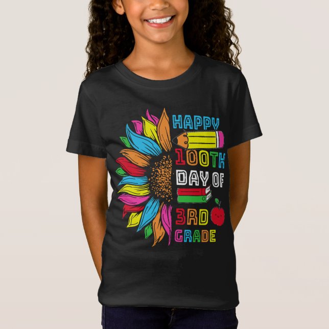 100 dagars skolresa, Klass 3 T Shirt (Framsida)