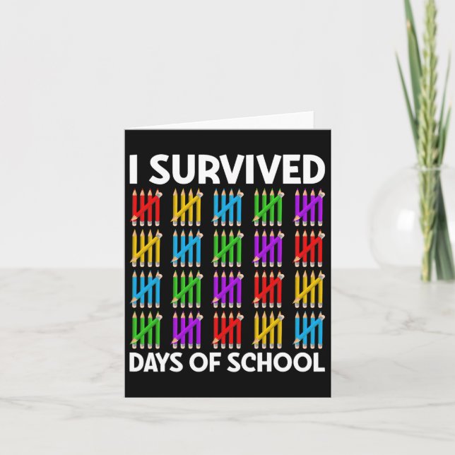 100 dagars skolskjutsskolbarn 100 dagars skolpoäng kort (Framsida)