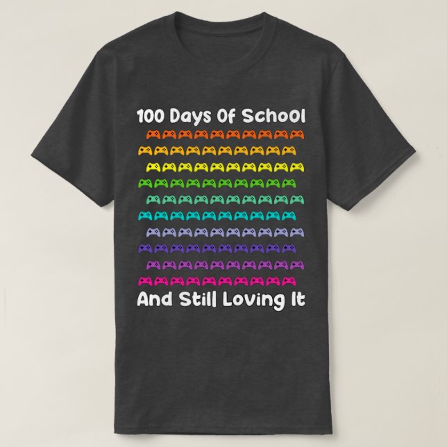 100 dagars skolspel t shirt (Design framsida)