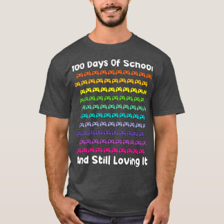 100 dagars skolspel t shirt