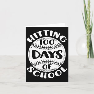 100 dagars skolspelare Student Kort