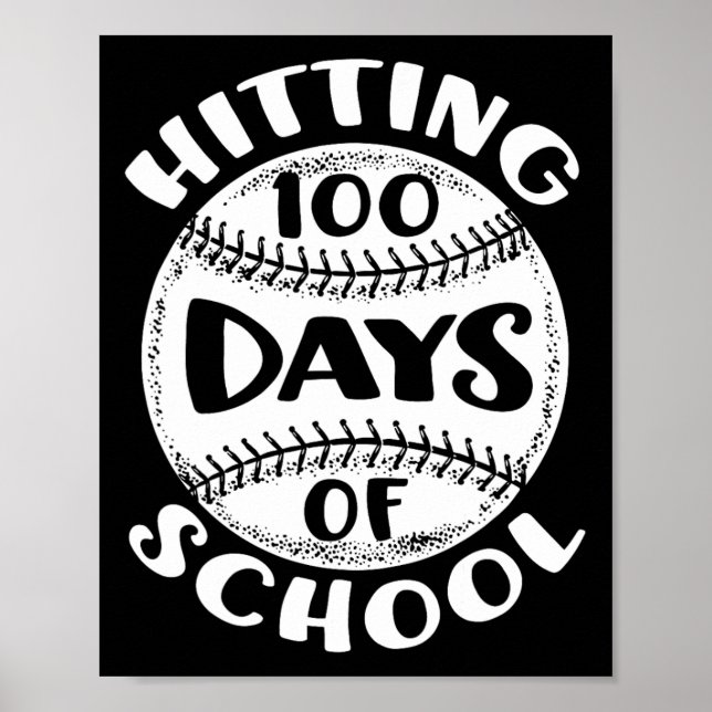 100 dagars skolspelare Student Poster (Framsidan)