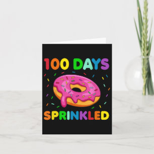 100 dagars skolsprinklad med Roligt Kort