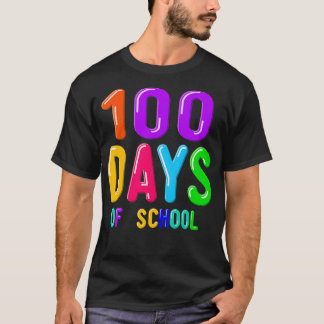 100 dagars skoltid för lärare i Studenter Kids Lil T Shirt