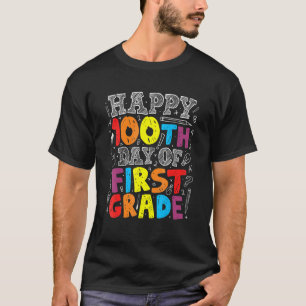 100 dagars skoltröja 100 dagar 100 dagar 1 Klass T Shirt