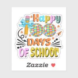 100 dagars skolutbildning - läraruppskattning klistermärken