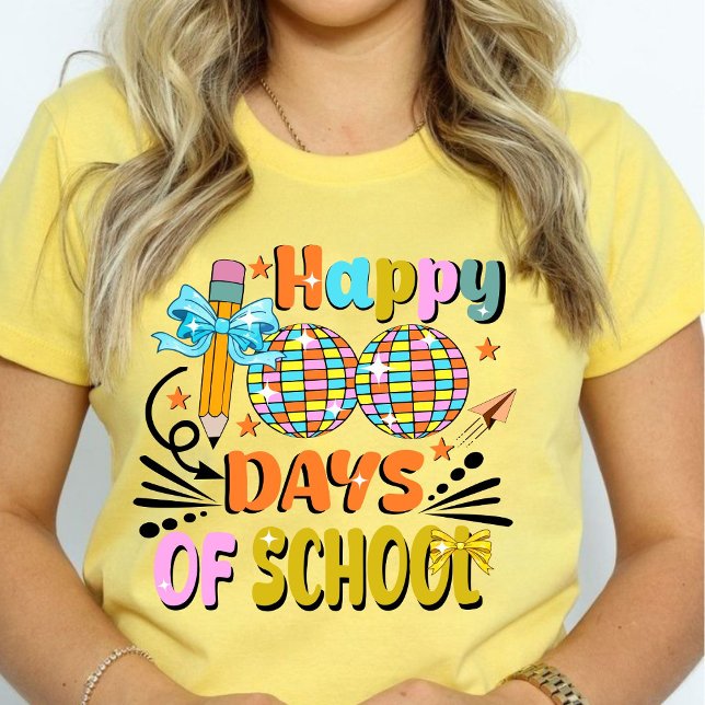100 dagars skolutbildning - läraruppskattning t shirt (happy 100 days of school shirt, teacher gift, teacher appreciation gifts, teachers gift shirt, )